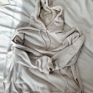 American Eagle Jeggings Hoodie | Cozy Cream Hoodie